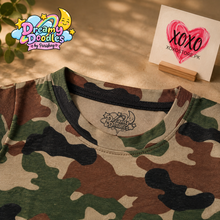 Load image into Gallery viewer, Dreamy Doodles Camo Adventure Boys Full-Sleeve Top