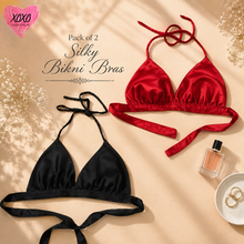Load image into Gallery viewer, Pack of 2 Silky Bikini Bras