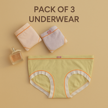 Load image into Gallery viewer, Pack of 3 Small Bow Style Underwear