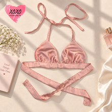 Load image into Gallery viewer, Light Color Silky Bikini Bras - Pack of 2