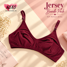 Load image into Gallery viewer, Dotted Soft Malayie Jersey - Pack of 3