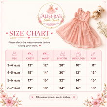 Load image into Gallery viewer, Girls Party Dress – Shesha Silk by