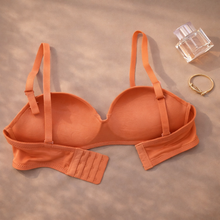 Load image into Gallery viewer, Double Padded Removeable Straps Smooth Pushup Bra