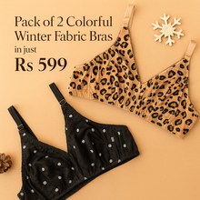 Load image into Gallery viewer, Colorfull Design Mix Fabric Bra