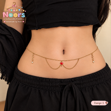 Load image into Gallery viewer, Noor’s Collection Delicate Waist Chain