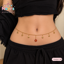Load image into Gallery viewer, Noor’s Collection Delicate Waist Chain
