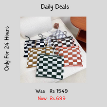 Load image into Gallery viewer, Chess Design Light Padded Camisole/Long Bra