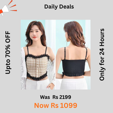 Load image into Gallery viewer, Corset Design Padded Tank Top/ Camisole