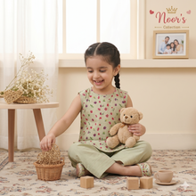 Load image into Gallery viewer, Kids Floral Cotton Top & Trouser Set – Noor’s Collection