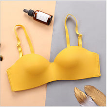 Load image into Gallery viewer, Smooth Half Cup Non Wired Pushup Bra