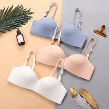 Load image into Gallery viewer, Smooth Half Cup Non Wired Pushup Bra