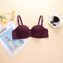 Load image into Gallery viewer, Pearls Padded Half Cup Wired Pushup Bra With Removeable Straps