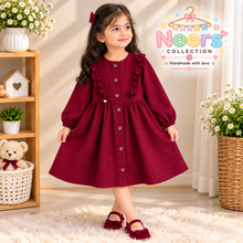 Load image into Gallery viewer, Noor Collection – Girls’ Winter Dress