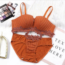 Load image into Gallery viewer, Lower Lace Half Cup Soft Medium Padded Bra ( Only Bra )