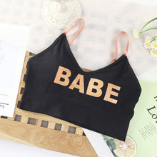Load image into Gallery viewer, Babe Written Adjustable Anti Sweat Bra