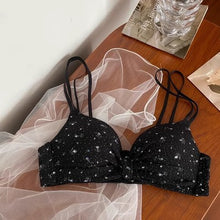 Load image into Gallery viewer, Double Stripped Bow Style Single Padded Bra