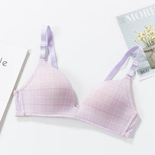 Load image into Gallery viewer, Check Design Very Soft & Smooth Bra & Underwear Set