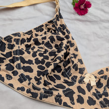 Load image into Gallery viewer, Cheetah Print Very Soft Non Padded Daily Wear Bra