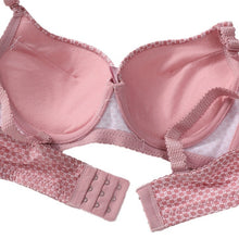 Load image into Gallery viewer, Dotted Cotton Medium Padded Laced Wired Pushup Bra