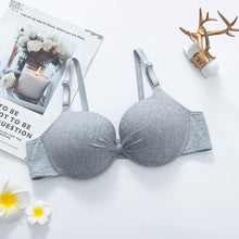 Load image into Gallery viewer, Double Padded Wired Pushup Jersey Bra