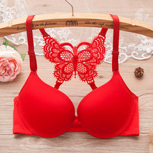 Load image into Gallery viewer, Front Open Butterfly Bra Single Padded ( Only Bra)