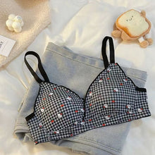 Load image into Gallery viewer, Flowers & Kitty Design Very Soft & Smooth Bra