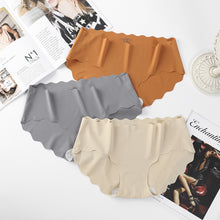 Load image into Gallery viewer, Laser Cut Seamless Ice Silk Soft & Smooth Panties