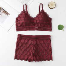 Load image into Gallery viewer, Leaf Padded Bra & Penty Set