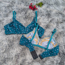 Load image into Gallery viewer, Colorfull Design Mix Fabric Bra