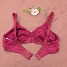 Load image into Gallery viewer, Embroidered Flower Design Very Soft Cotton Non Padded Daily Bra