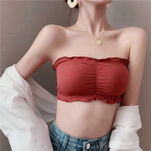 Load image into Gallery viewer, Wrinkle Strapless Light Padded Bra