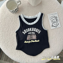 Load image into Gallery viewer, Sourkrauts Written Light Padded Short Camisole
