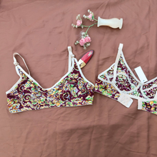 Load image into Gallery viewer, Printed Basic Soft Net Bra
