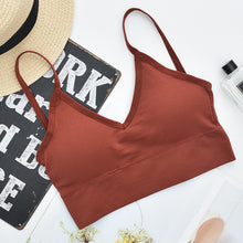 Load image into Gallery viewer, Cross Back Wire Free Bralette
