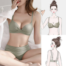 Load image into Gallery viewer, Double Stripped Medium Padded Bra &amp; Panty Set
