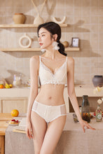 Load image into Gallery viewer, Bow Style Single Padded Smooth Bra &amp; Panty Set
