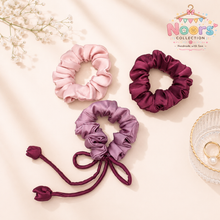 Load image into Gallery viewer, Pack of 3 Round Scrunchies By Noor
