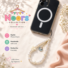Load image into Gallery viewer, Handmade Beaded Phone Charms By Noor's Collection
