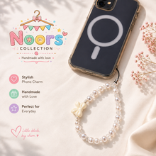 Load image into Gallery viewer, Handmade Beaded Phone Charms By Noor's Collection
