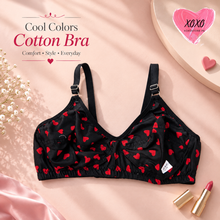 Load image into Gallery viewer, Pack of 4 Xoxo Cotton Cool Design Bra's
