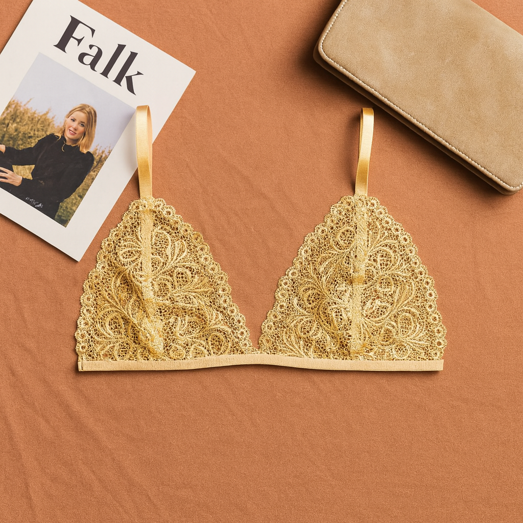Netdesign Bra All Net Very Soft Flower Design Bra – XOXO Store