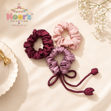 Load image into Gallery viewer, Pack of 3 Round Scrunchies By Noor
