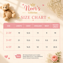 Load image into Gallery viewer, Kids Floral Cotton Top &amp; Trouser Set – Noor’s Collection
