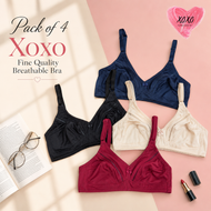 Pack of 4 Xoxo Fine Quailty Breathable Bra