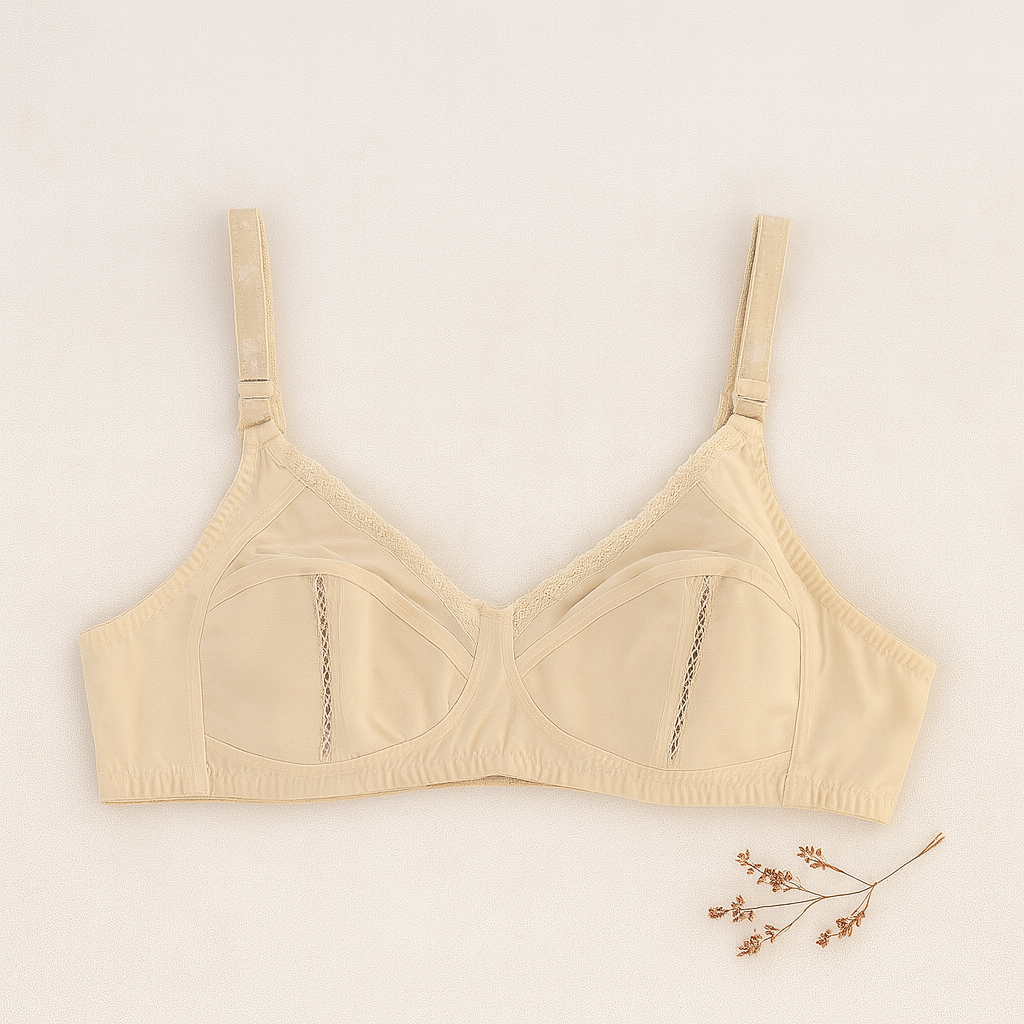 Cotton Linning Basic Color Bra