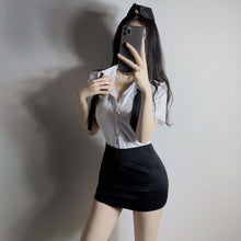 Load image into Gallery viewer, 4 Piece Hostess Costume Nighty (5187)
