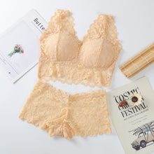 Load image into Gallery viewer, Crop Top Bra Set
