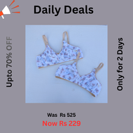 Colorfull Cotton Bra