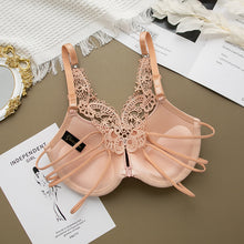 Load image into Gallery viewer, Front Open Double Padded Butterfly Back Bra
