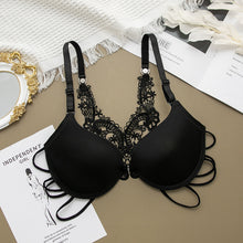 Load image into Gallery viewer, Front Open Double Padded Butterfly Back Bra
